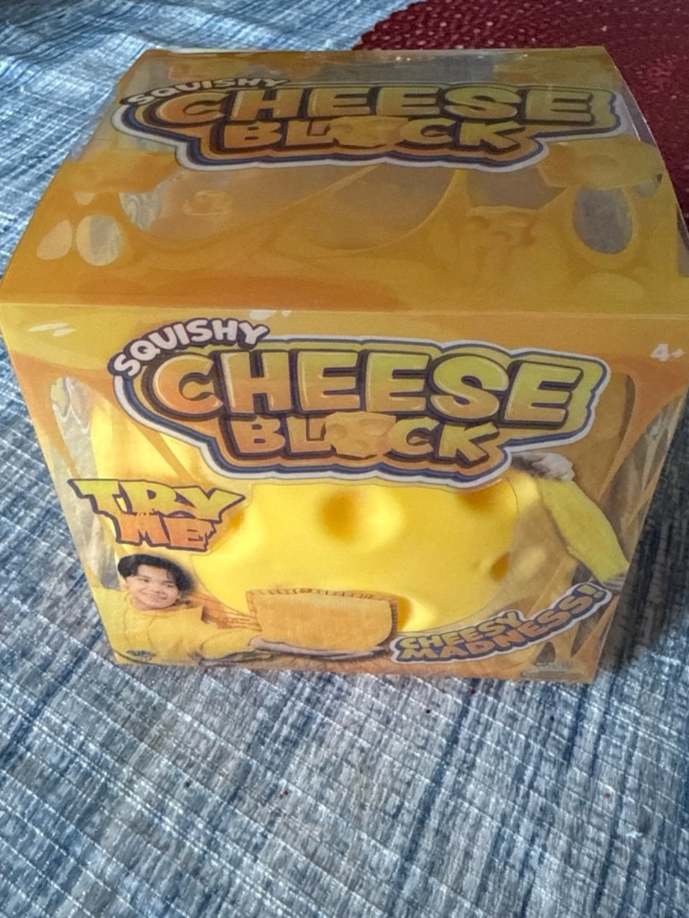 Cheese block squishy